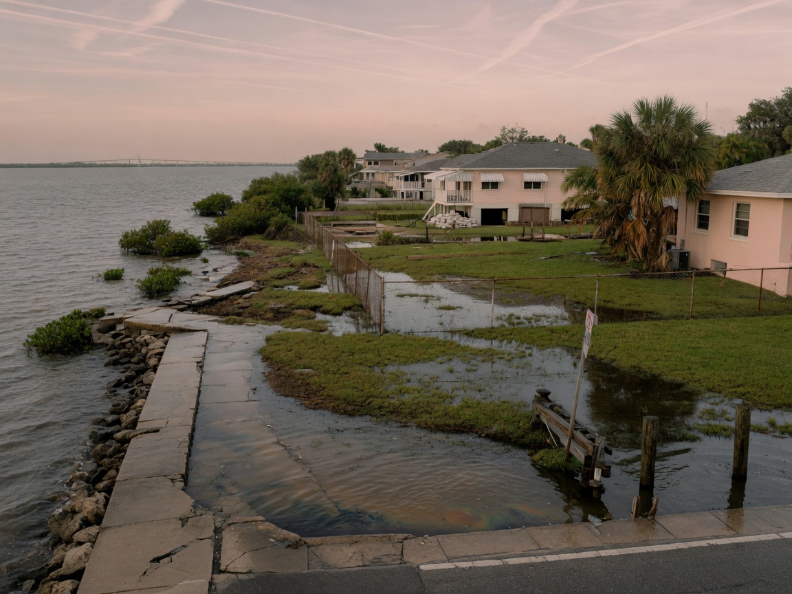 Groundwater and King Tide Flooding Risks Along St. Petersburg Shorelines